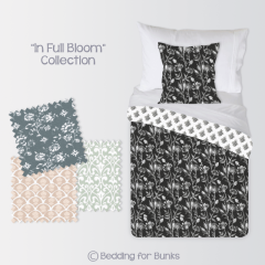 In Full Bloom Floral hugger Comforters for bunk beds